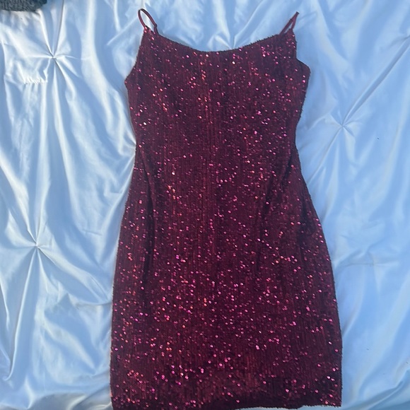 Red Homecoming Dress - Picture 1 of 3